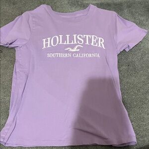 Hollister Lavender Short Sleeve Tee